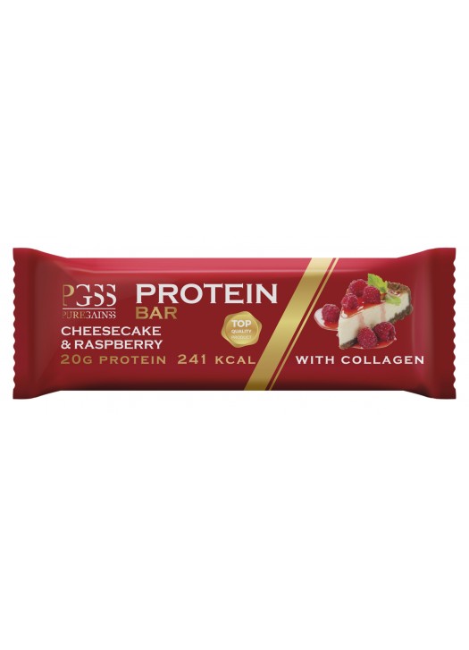 PGSS Proteínová tyčinka - Malinový Cheesecake